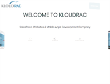 Tablet Screenshot of kloudrac.com